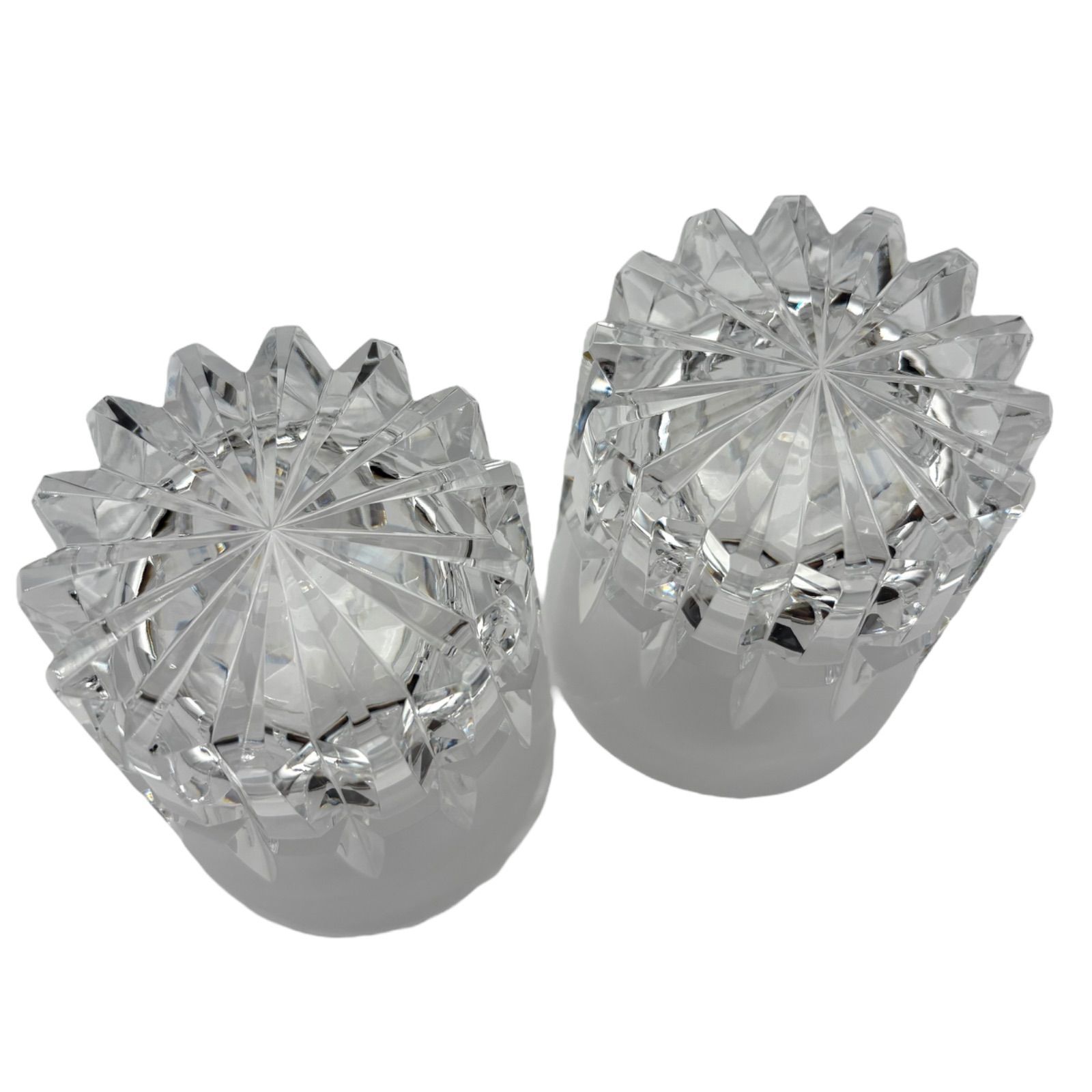 未使用】HOYA クリスタルガラス ロックグラス 佐々文夫 ペア - メルカリ