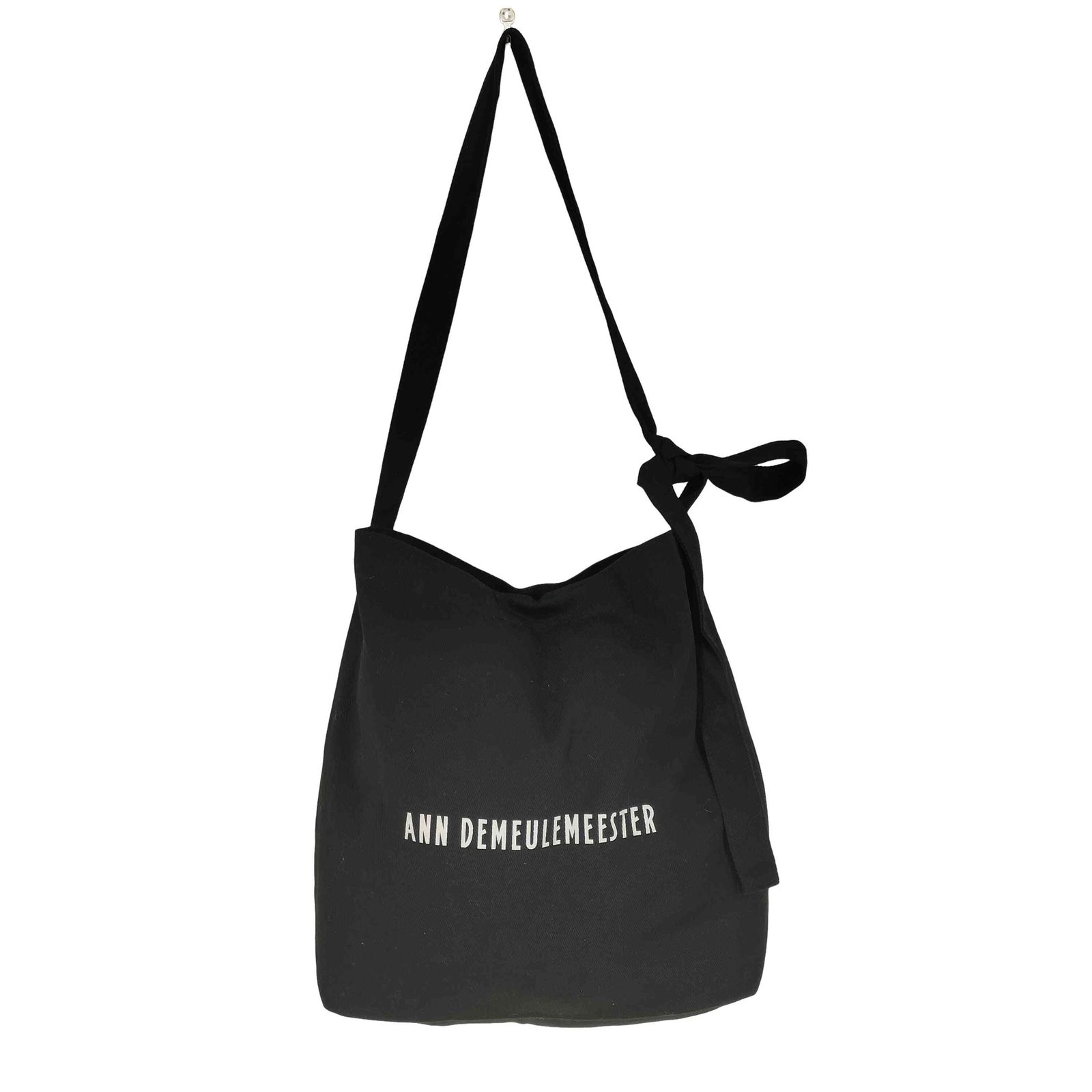 アンドゥムルメステール Ann DEMEULEMEESTER ロゴプリントショルダー