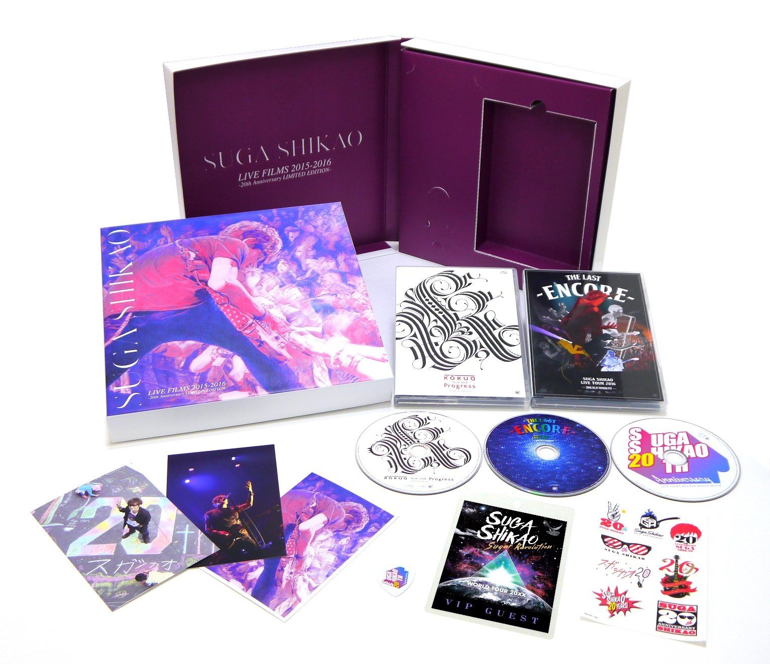 LIVE FILMS 2015 2016 20 th Anniversary LIMITED EDITION 完全生産 Blu ray