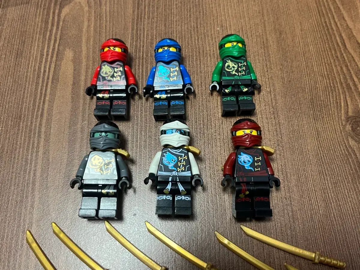 LEGOニンジャゴー スカイ海賊 フィギュア 6種