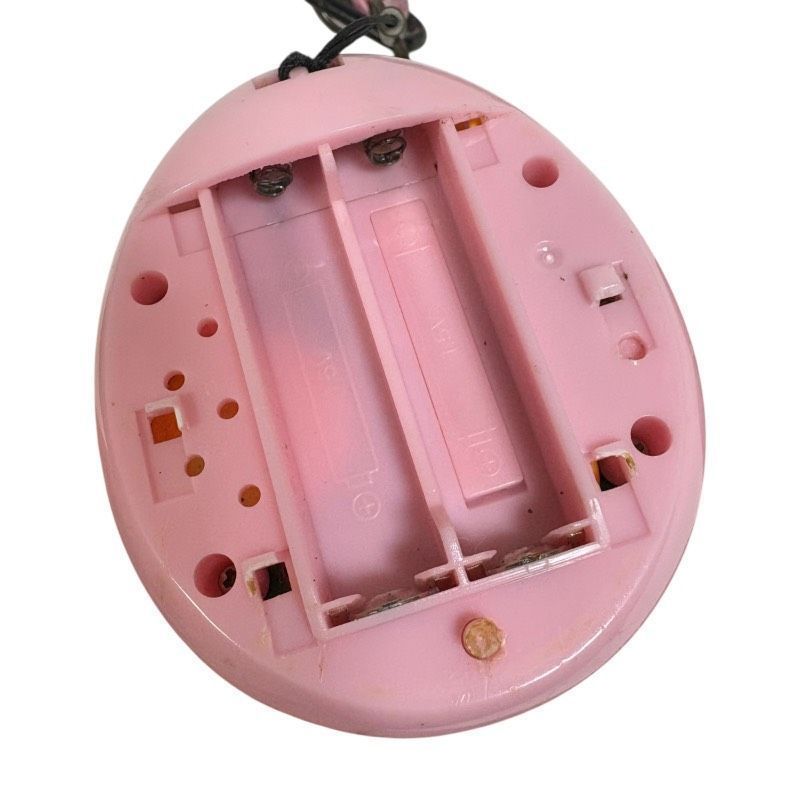 現状品】たまごっちID ピンク 通電起動可能 傷・破損あり ストラップ付