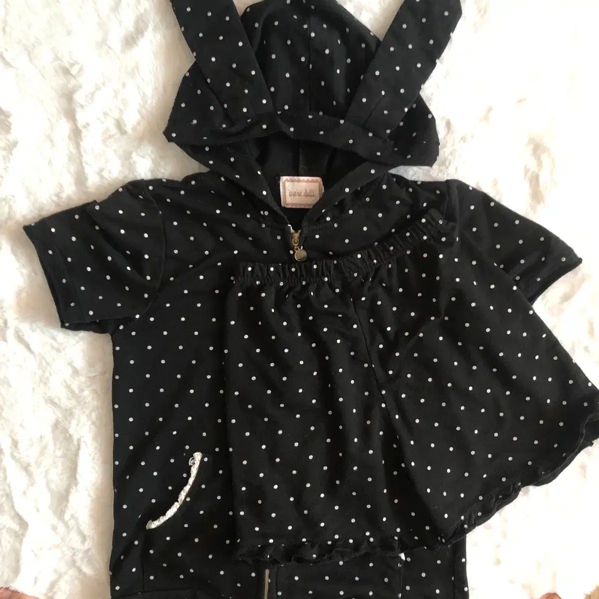 シュガドール ウサミミ ルームウェア ドット レイース 姫ギャルラテギャル乙女ゲーヒロイン