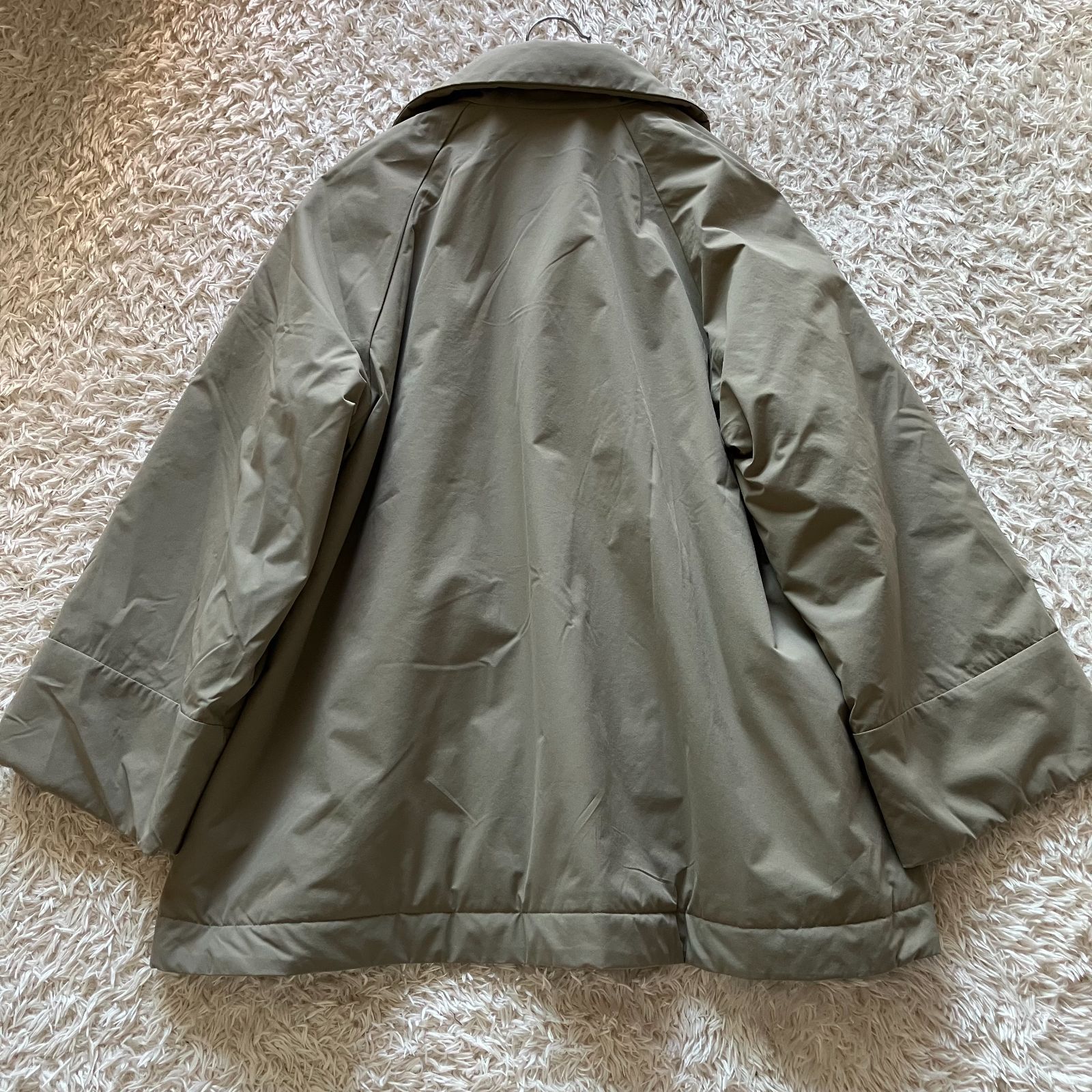 24AW アンフィーロ UNFILO 襟元3way FINE MOVE 中綿ライトコート S 