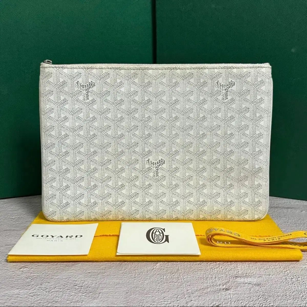MM ゴヤール 瀬名 泉 クラッチバッグ スペシャル白