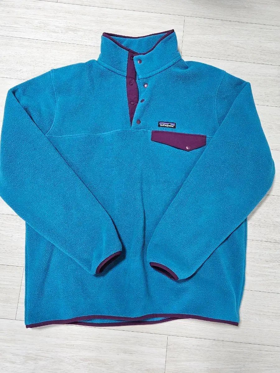 パタゴニア Synchilla シンチラ L ビレイ Christmas EveL ブルー
