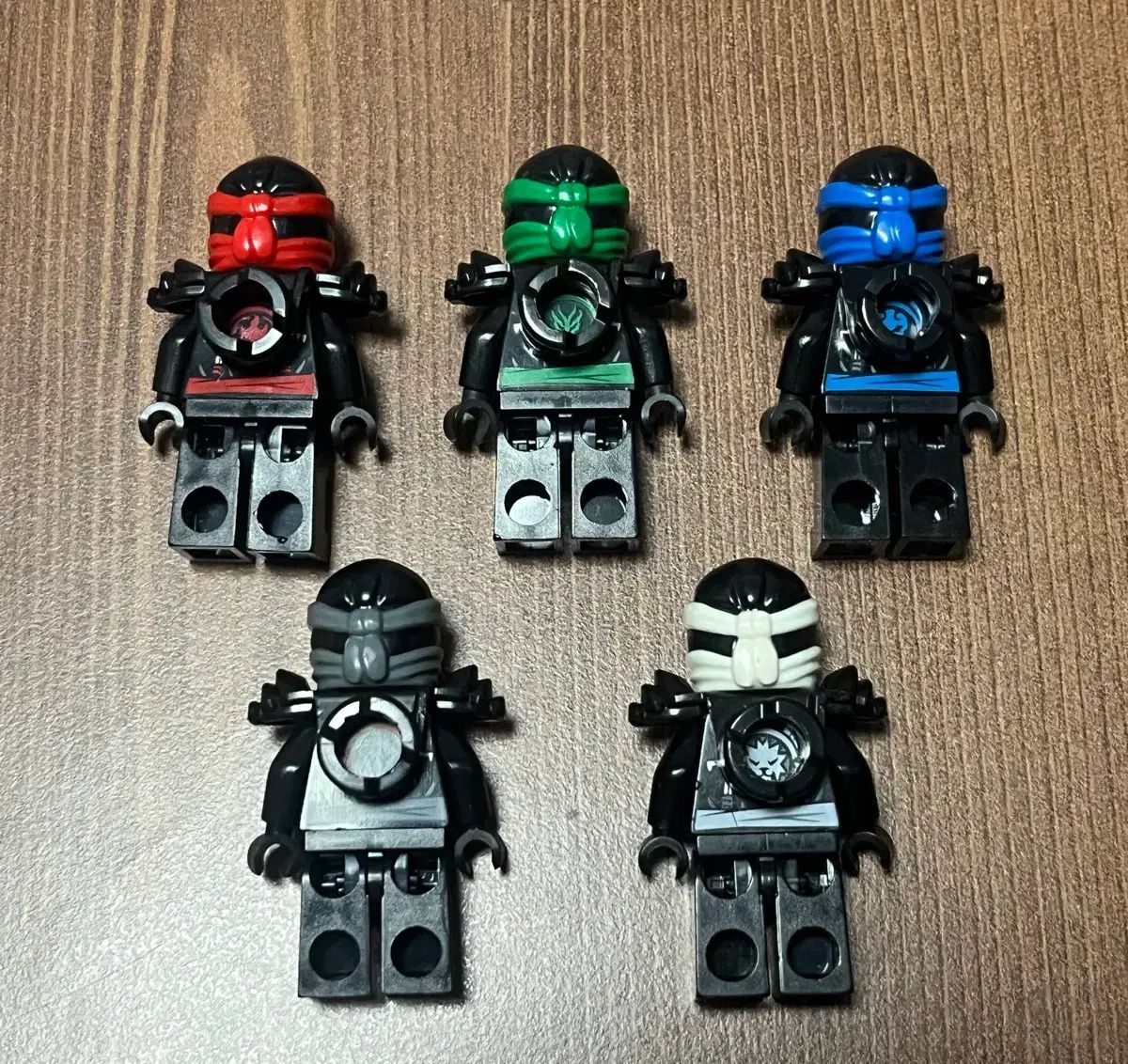 LEGOブロック ゴースト 忍者ゴー ディープストーン アーマー 5種