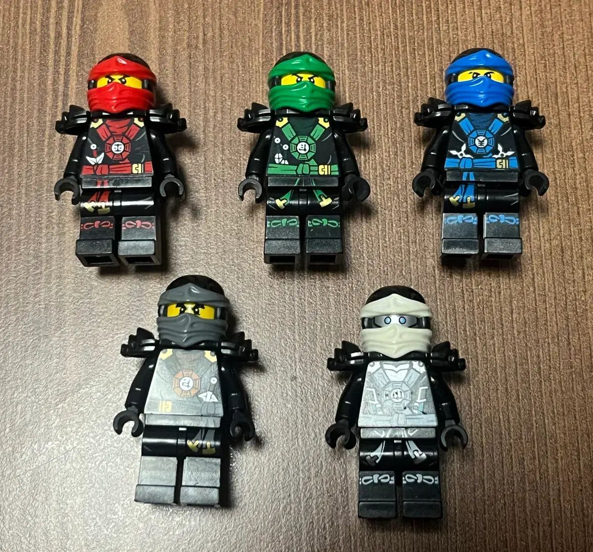 LEGOブロック ゴースト 忍者ゴー ディープストーン アーマー 5種