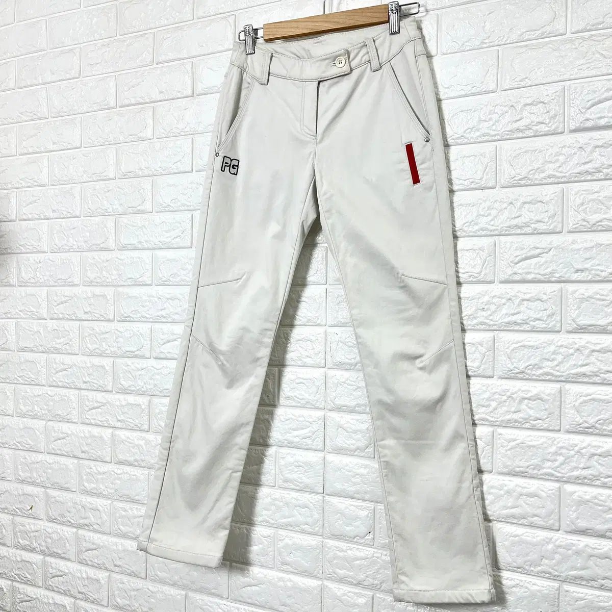 パーリーゲイツ(PEARLY GATES) レディース ゴルフ 白 パンツ 1サイズ