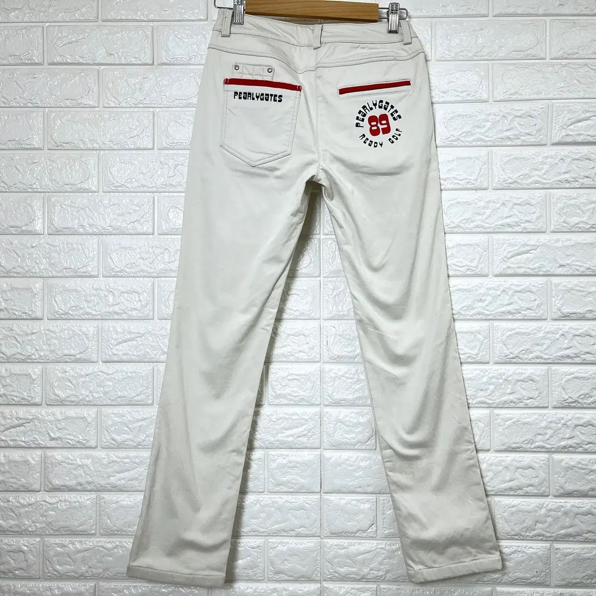 パーリーゲイツ(PEARLY GATES) レディース ゴルフ 白 パンツ 1サイズ