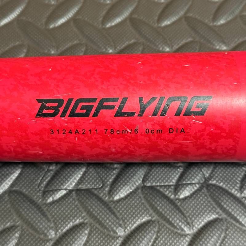 大谷　翔平モデル アシックス 野球 軟式 バット BIGFLYING 84 赤 asics BIGFLYING 軟式バット レッド 大谷翔平モデル 84cm