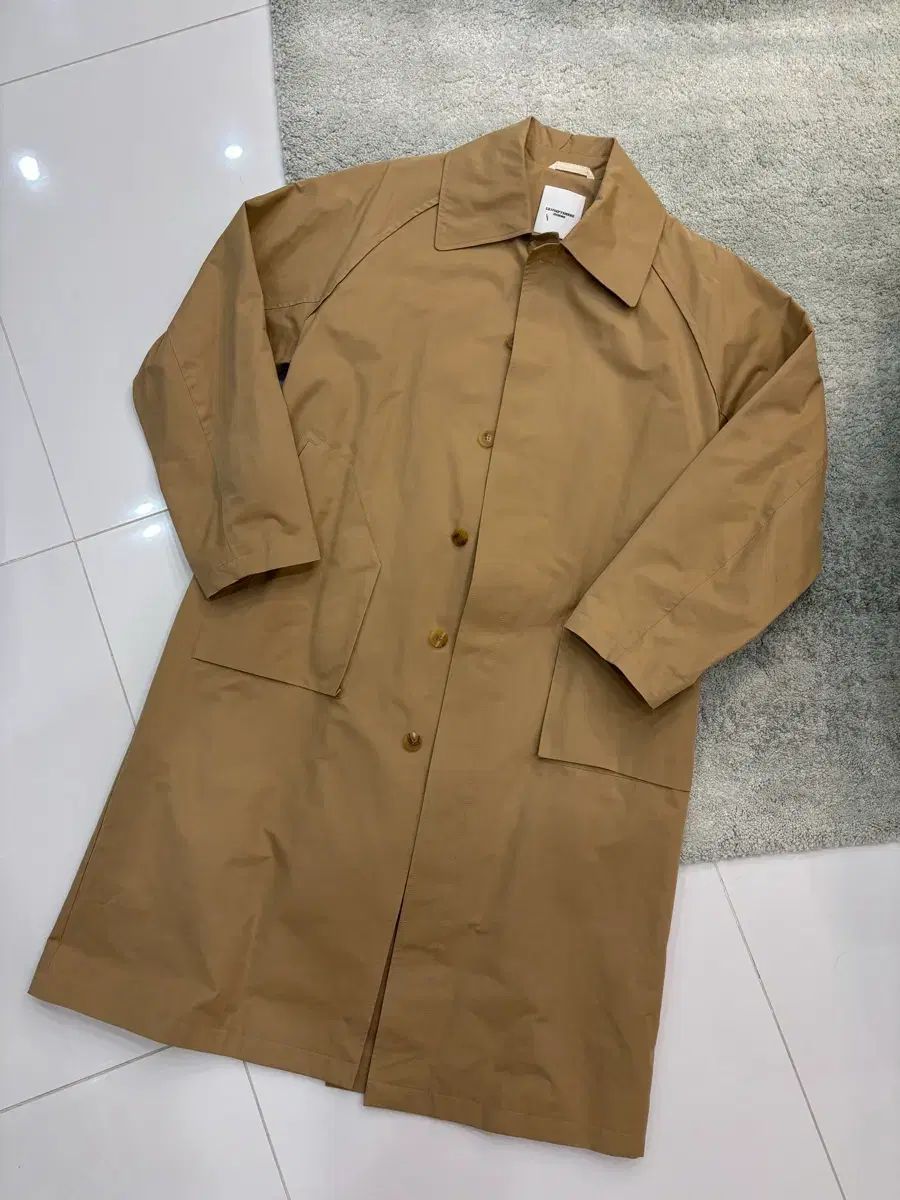 ル917 オム ビック襟 トレンチ コート 46