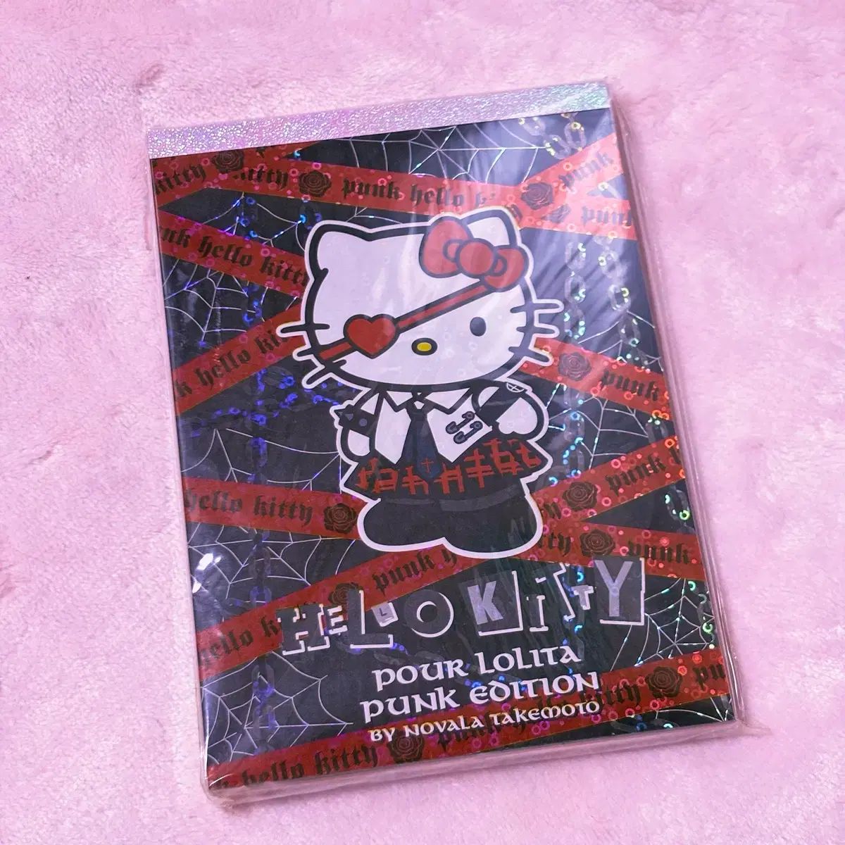 クラシックロリータ ハローキティ メモ帳 パンク キティーストラップ