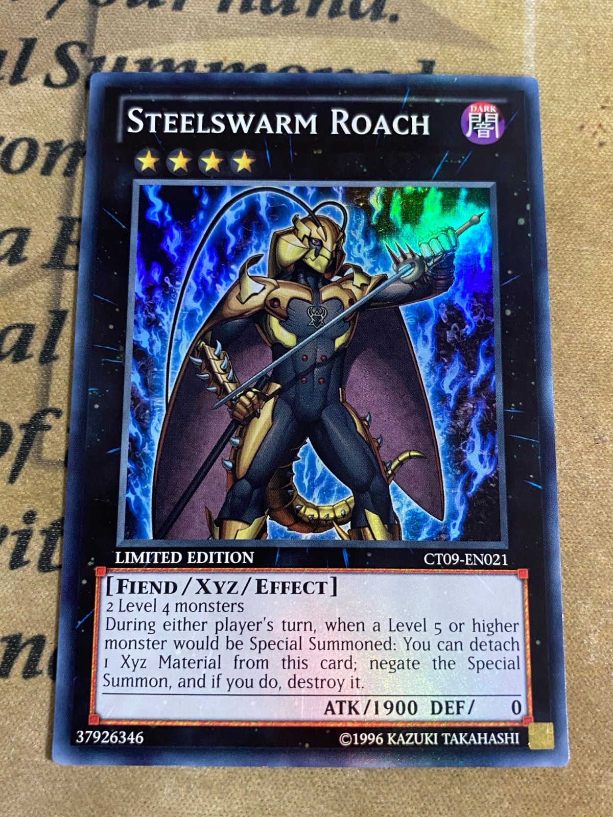 遊戯王 インヴェルズローチ 英語 スーパー CT09 1103 ゲートボール