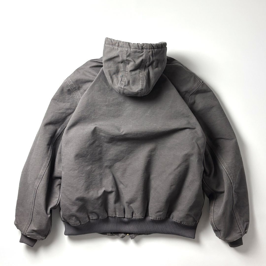 貴重size カーハート carhartt アクティブジャケット　灰色　USA製 Carhartt カーハート アクティブジャケット ダックジャケット ワーク