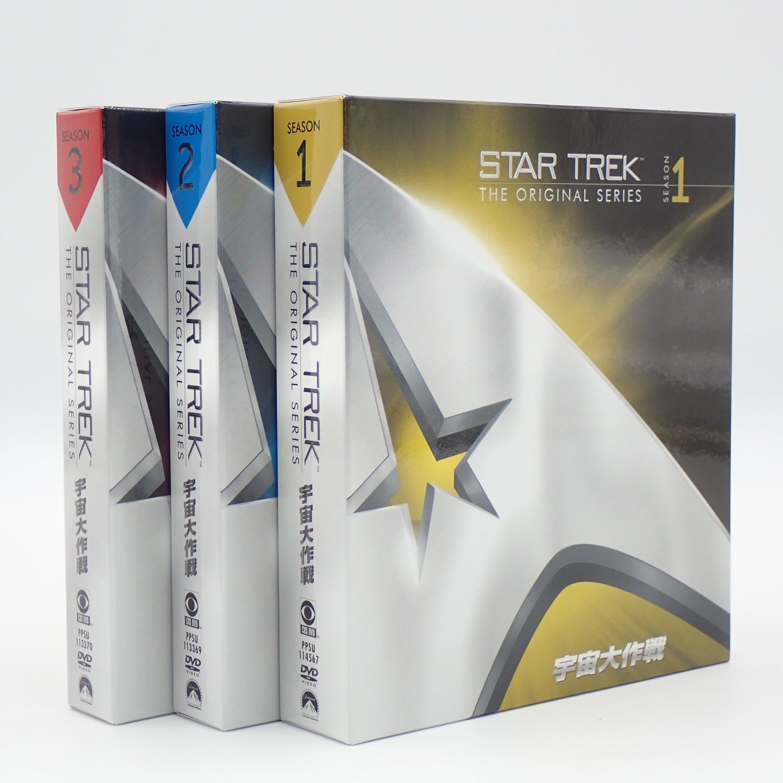 STAR TREK スタートレック 宇宙大作戦 THE ORIGINAL SERIES 1 2 3 海外