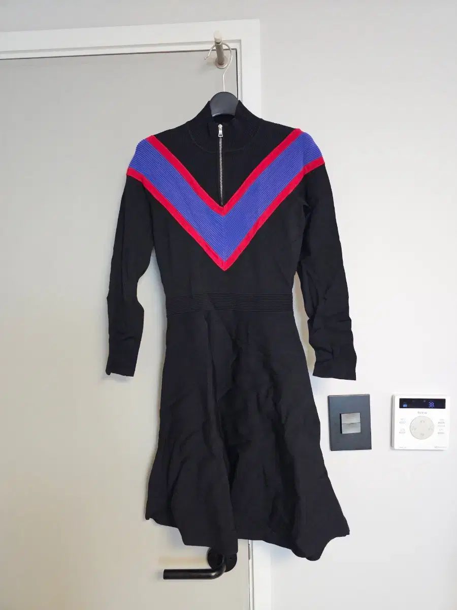 SANDRO サンドロ ハーフジップ ONE PIECE 36 サイズ