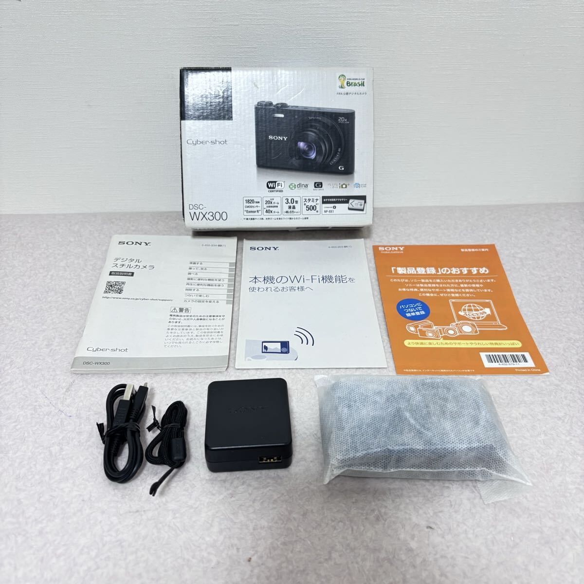□【極美品】ソニー サイバーショット デジカメ DSC-WX300 SONY Cyber