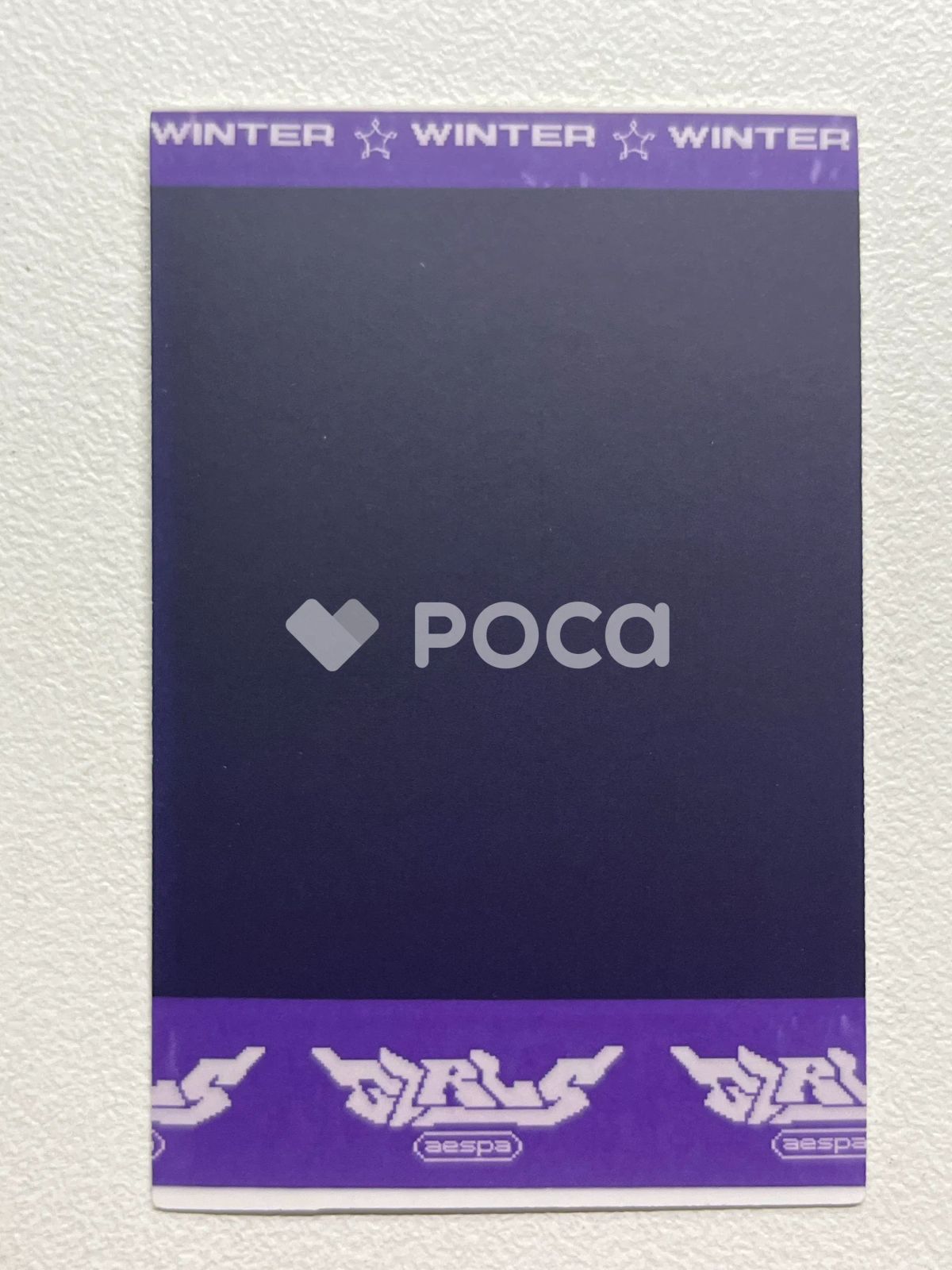 aespa ウィンター Girls Real World Ver. - メルカリ