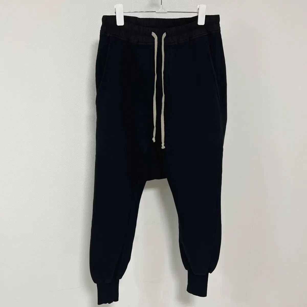 XS リックオウエンス 16 FW Rick Owens DRKSHDW ダークシャドウ ZE プリーツ ドローストリング ジョガー パンツ