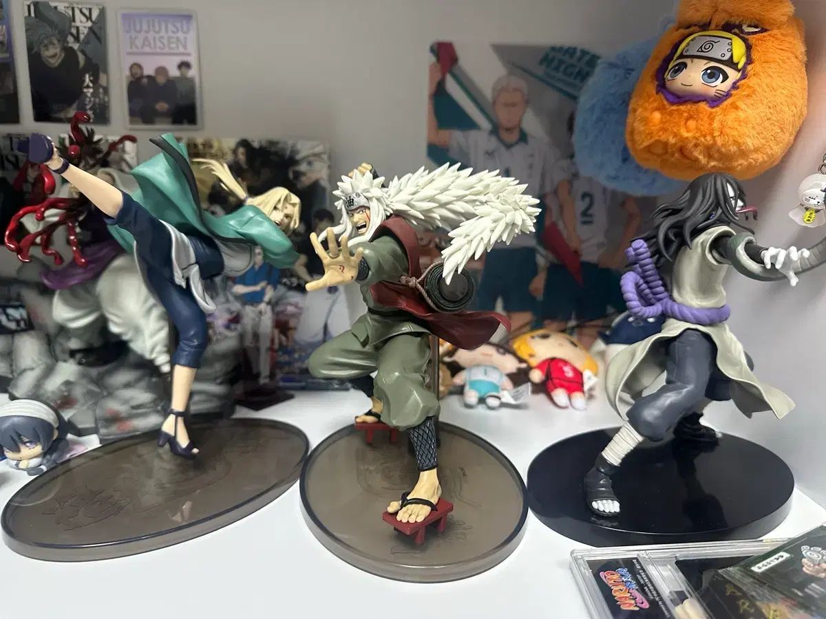 NARUTO ナルト ツナデ ジライヤ オロチマル フィギュア まとめ売り