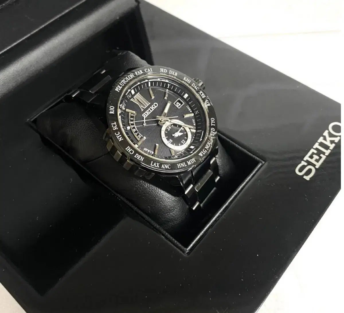 セイコー ブライツ ワールドタイム SEIKO WORLD TIME