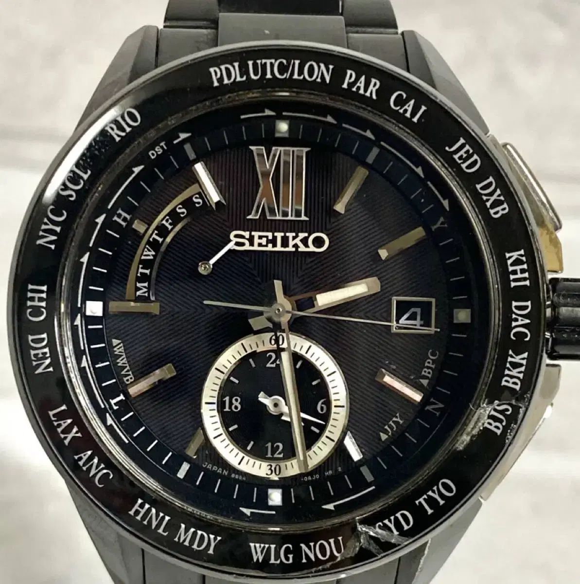 セイコー ブライツ ワールドタイム SEIKO WORLD TIME