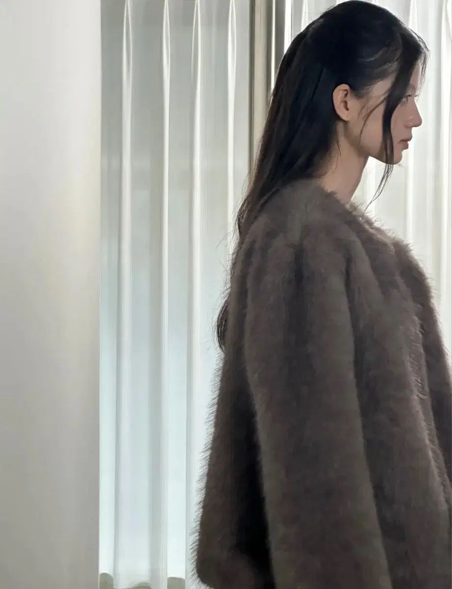 LOVE US U ファー ジャケット タグ ビニール包装 全てそのまま 未