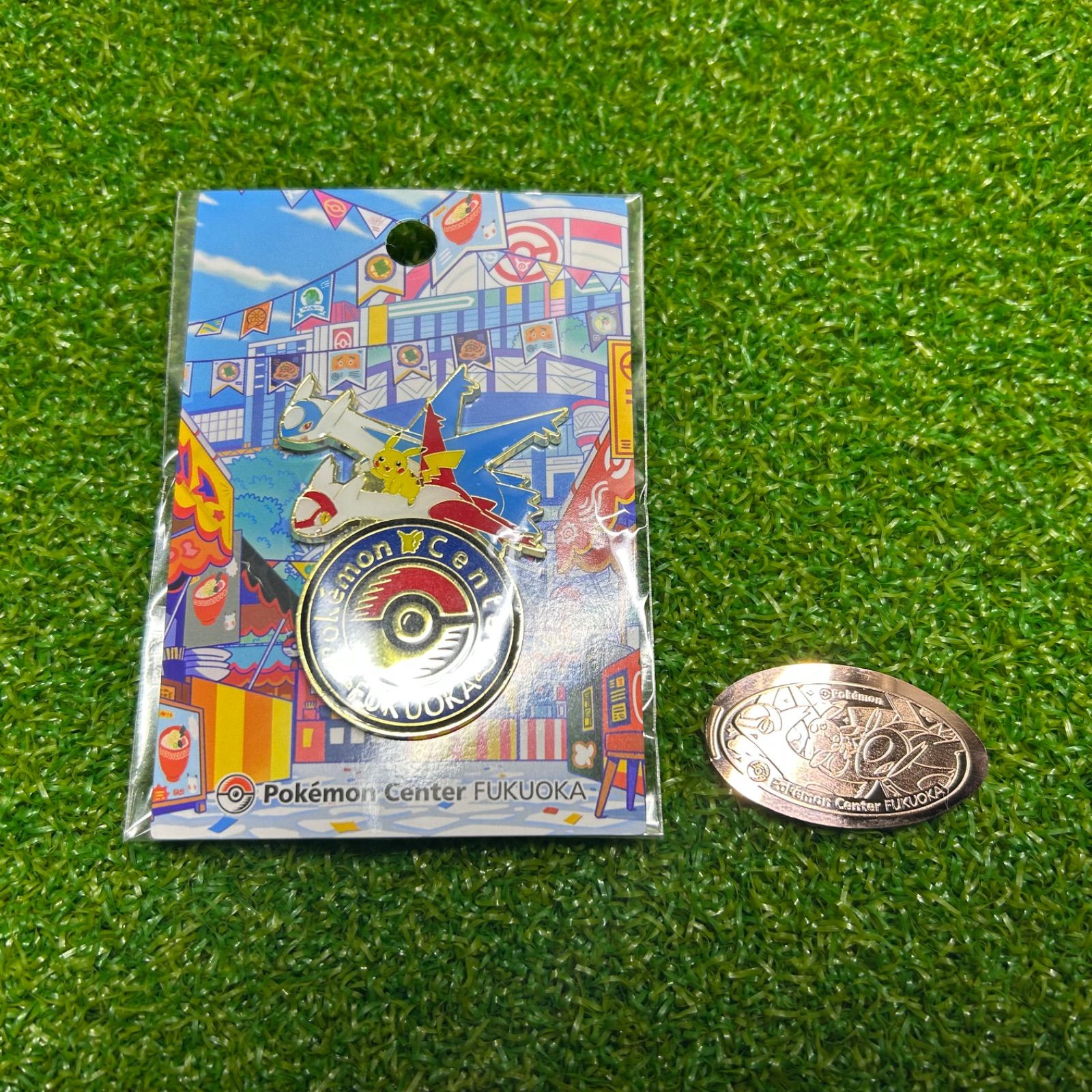 ポケモンセンター 福岡限定 ポケモンセンター福岡 ロゴピンズ