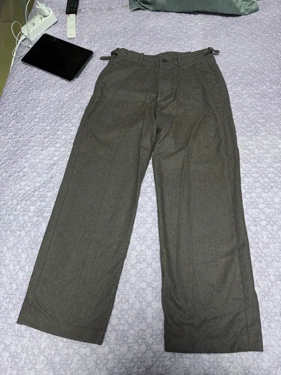 youth ウール スラックス ブラウン