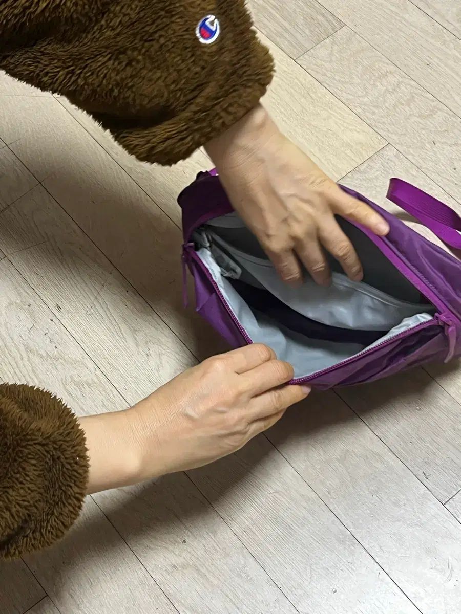 クロスバック パープル