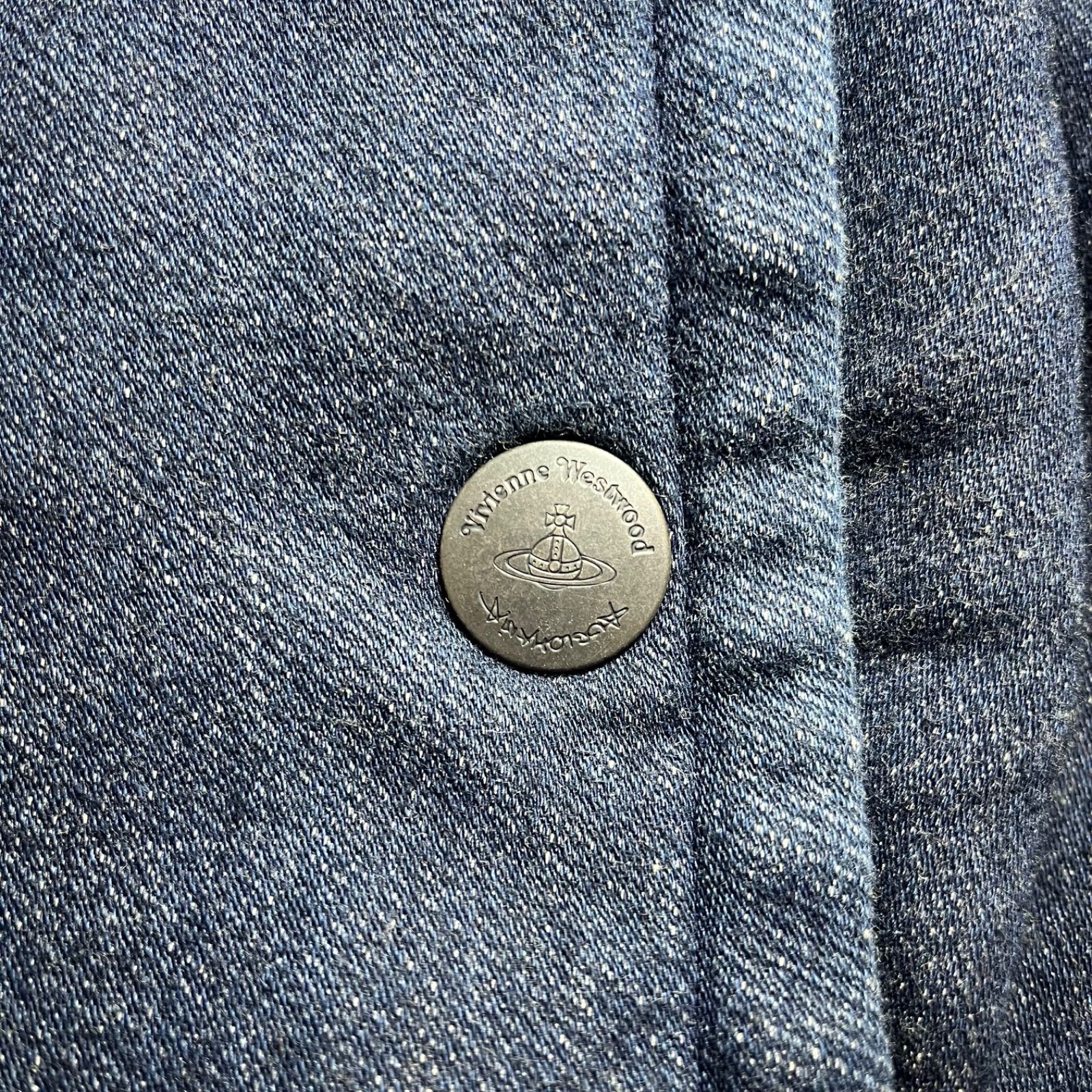 ヴィヴィアンウエストウッド アングロマニア デニム調コート 変形