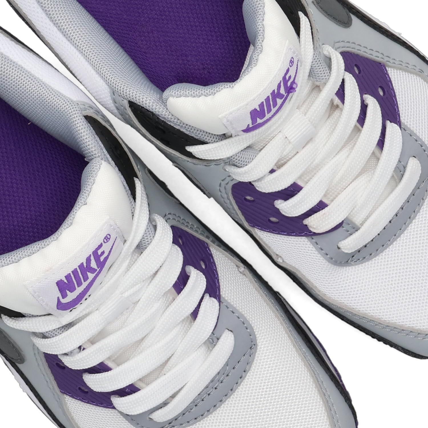 ナイキ スニーカー エアマックス90 AIR MAX 90 レディース DH 8010 110 ホワイト 白 24 5 cm 並行輸入品 モカシン 靴 レディース