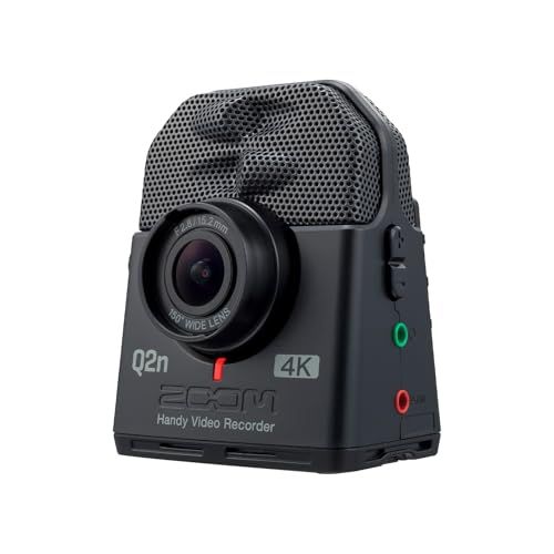 超小型 軽量 4 Kビデオカメラレコーダー Q 2 n-4 K XYステレオマイク搭載 Vlog|ライブ配信|音楽制作に最適 USBマイク|WEBカメラ機能 ミュージシャン|配信者向け Qシリーズ 保証3年 86695 da 8