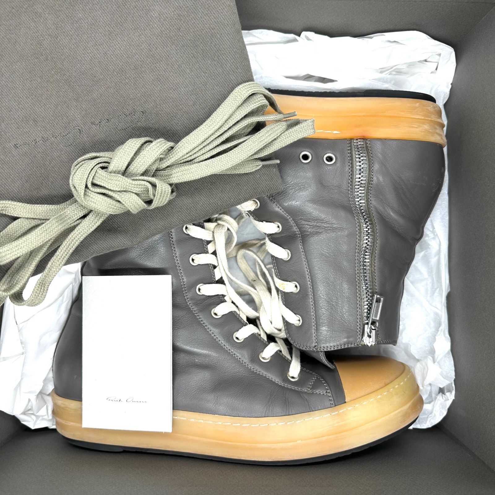 Rick Owens Gum Sole Ramones リックオウエンス ガムソール ラモーンズ 