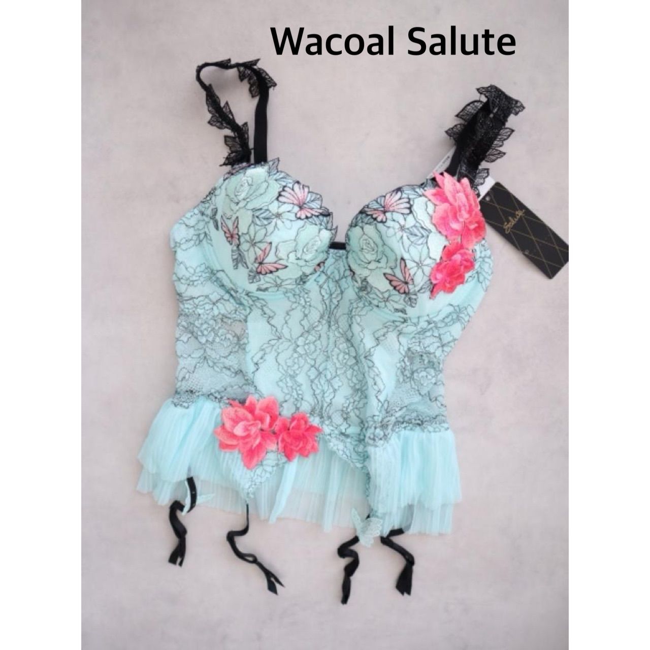 Wacoal Salute ワコールサルート スリーインワン 40周年 83 G 定価25 080円 日本製 E 75 み 6461721