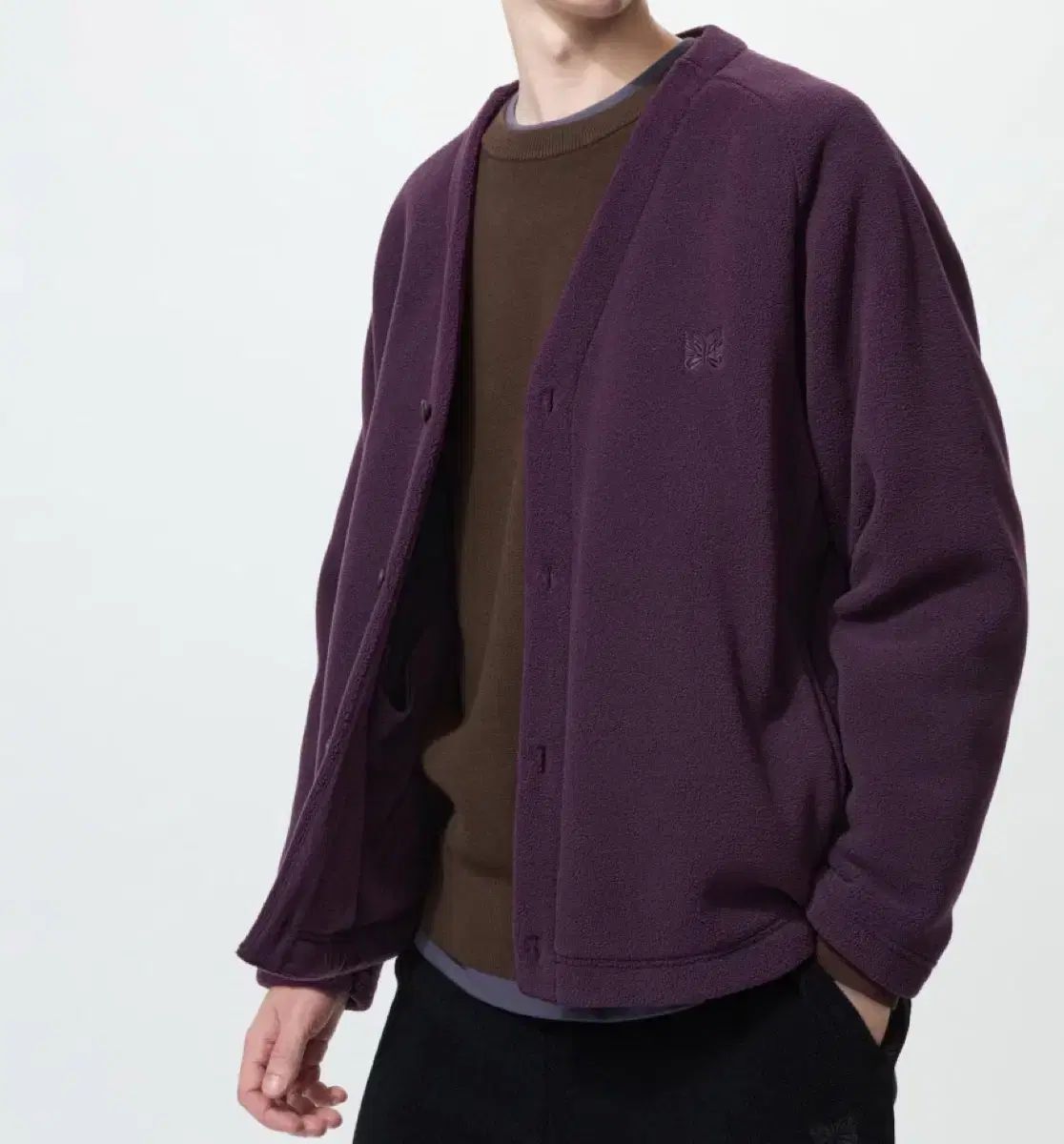 ニードルズ カーディガン (パープル) L XL 新品 - メルカリ