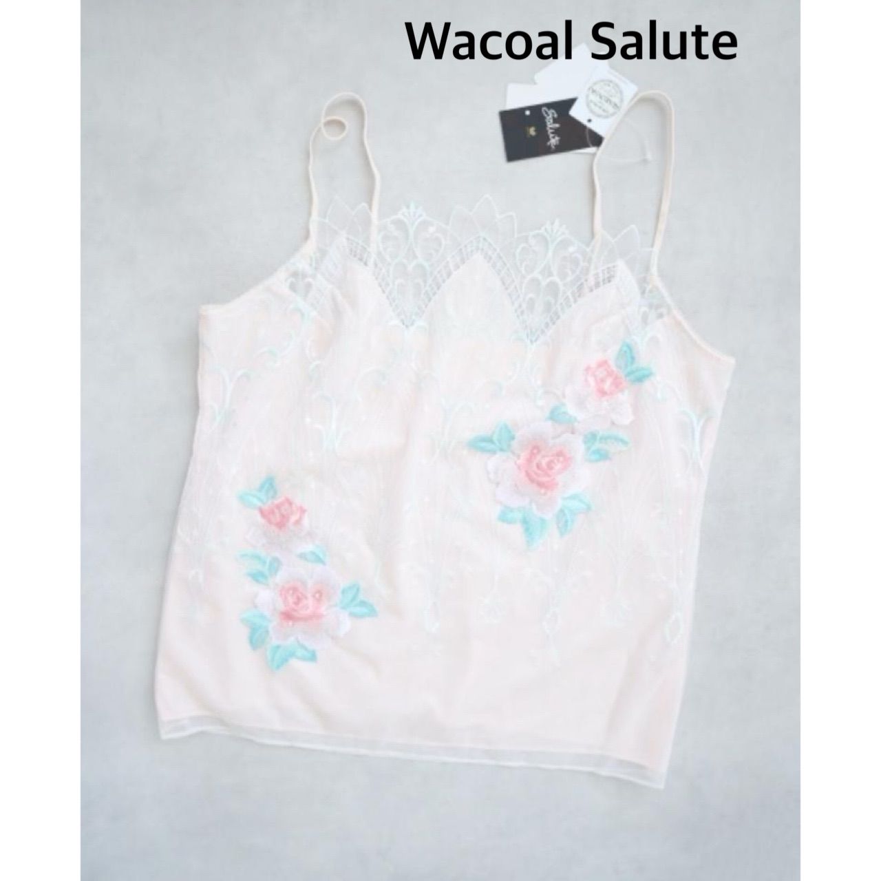 Wacoal Salute ワコールサルート キャミソール 29 G 店舗 日本製 L み 6461723