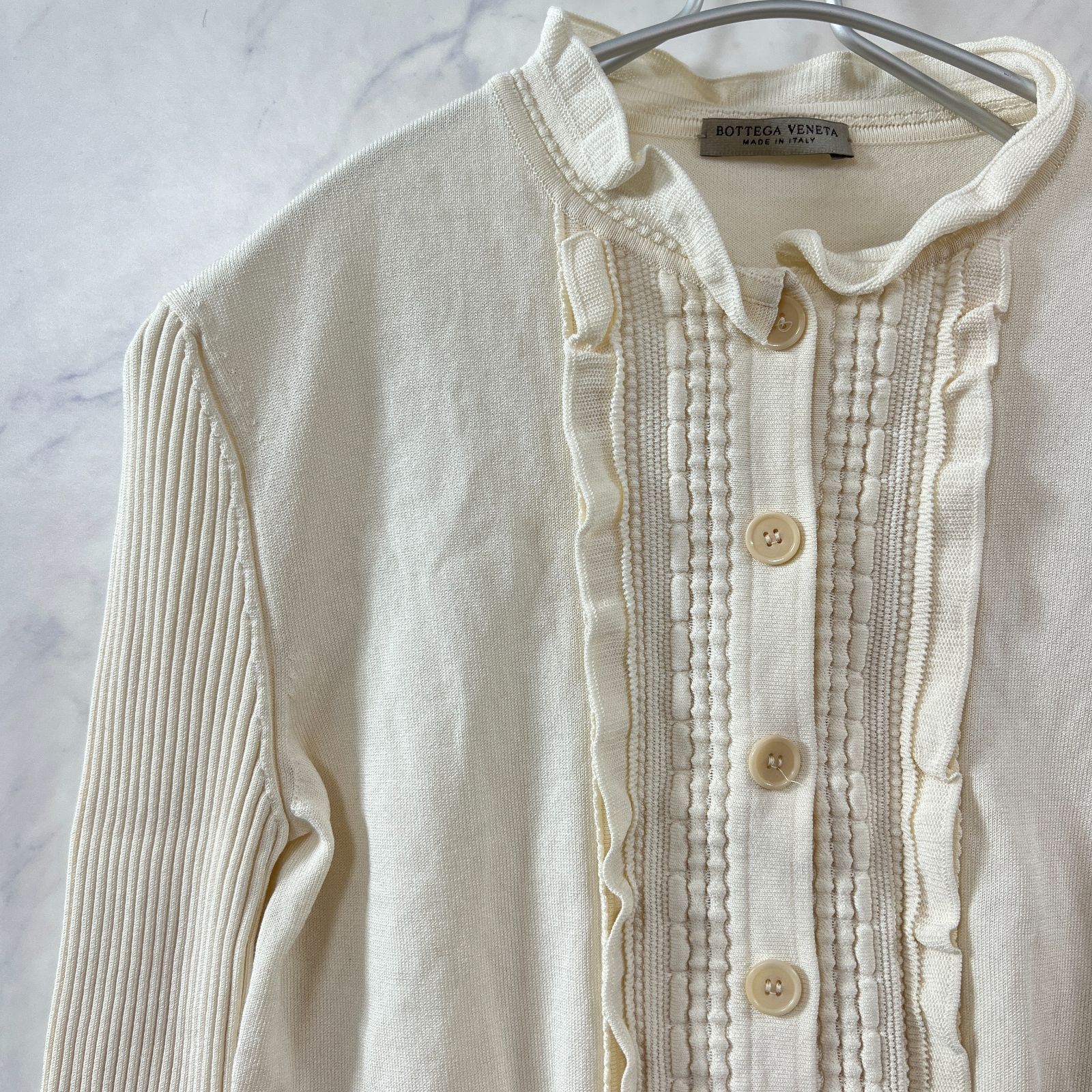 希少】 近年モデル ボッテガヴェネタ カシミヤ100 ニット レース