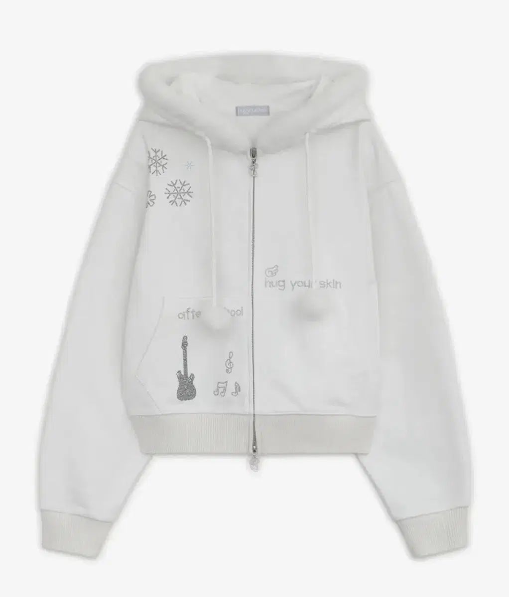 ハグユアースキン HOT Face the Sun ファー ジップアップ