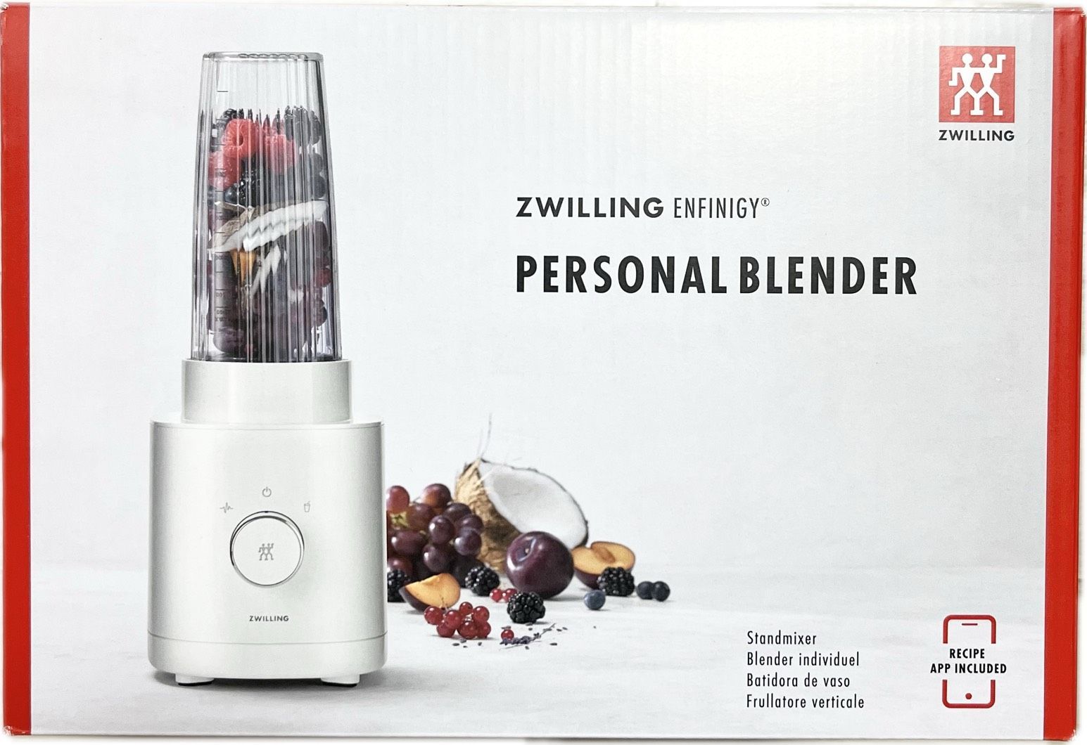 ツヴィリング J A ヘンケルス エンフィニジー パーソナルブレンダー 53101 103 ホワイト