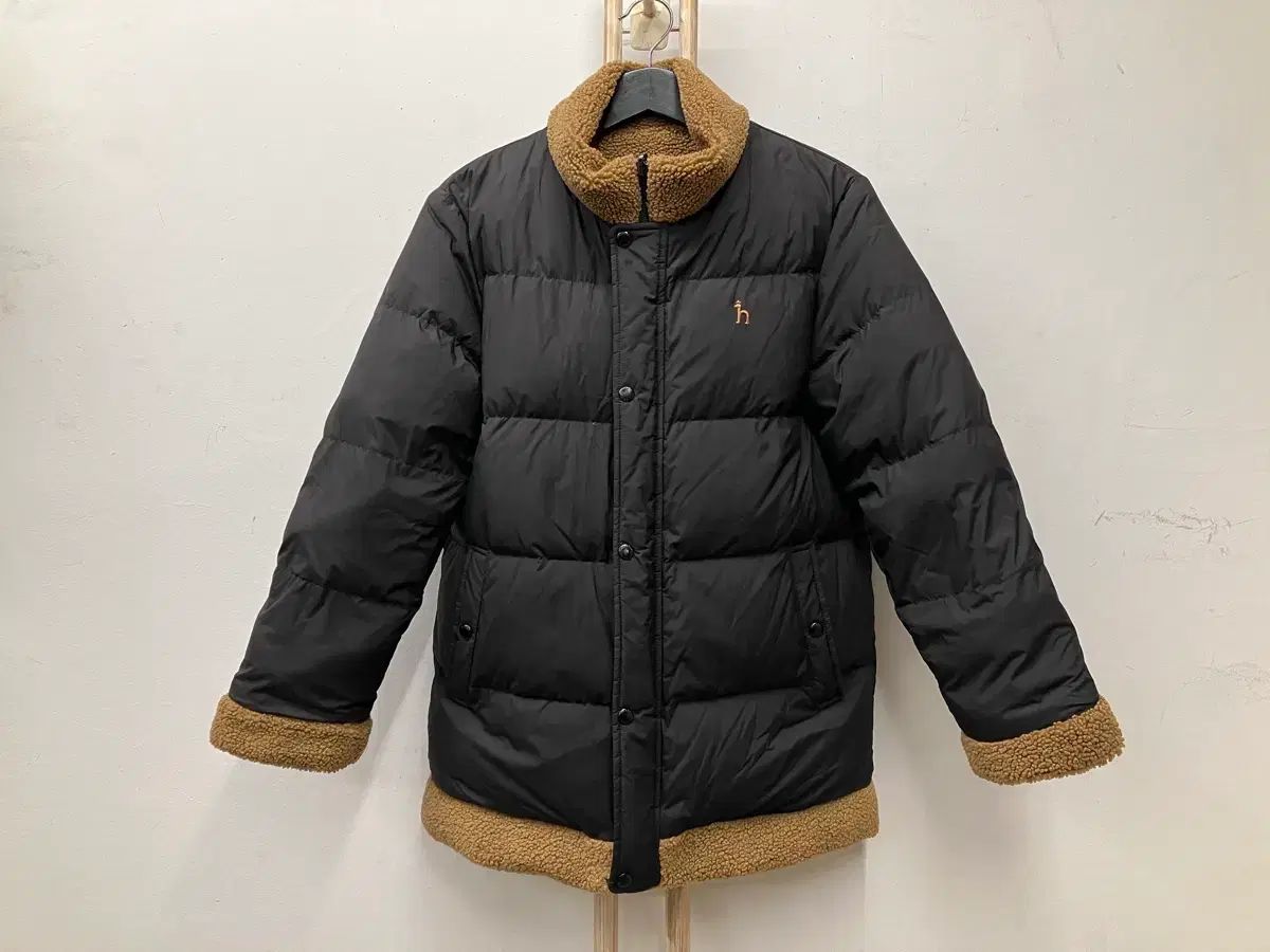 1 リバーシブル ヘジス HAZZYS ボア ダウン 55 66