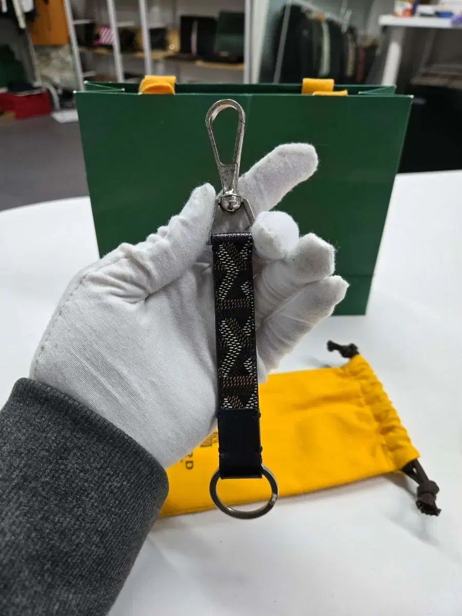 A級コンディション ゴヤール ストラップ キーホルダー