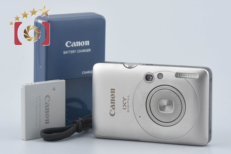 Canon キヤノン 【中古】Canon キヤノン IXY Digital 210 IS シルバー