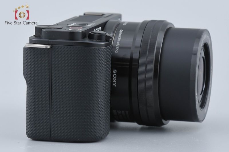  SONY ソニー α VLOGCAM ZV E 10 パワーズームレンズキット ブラック シャッター回数僅少 元 き ミラーレスカメラ ミラーレス一眼 デジタルカメラ