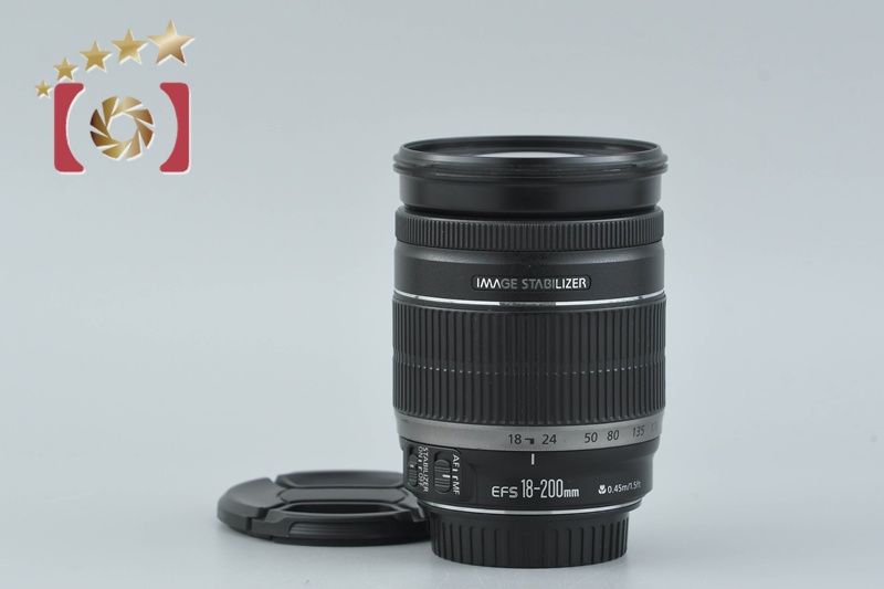 Canon キヤノン 【中古】Canon キヤノン EF-S 18-200mm f/3.5-5.6 IS 