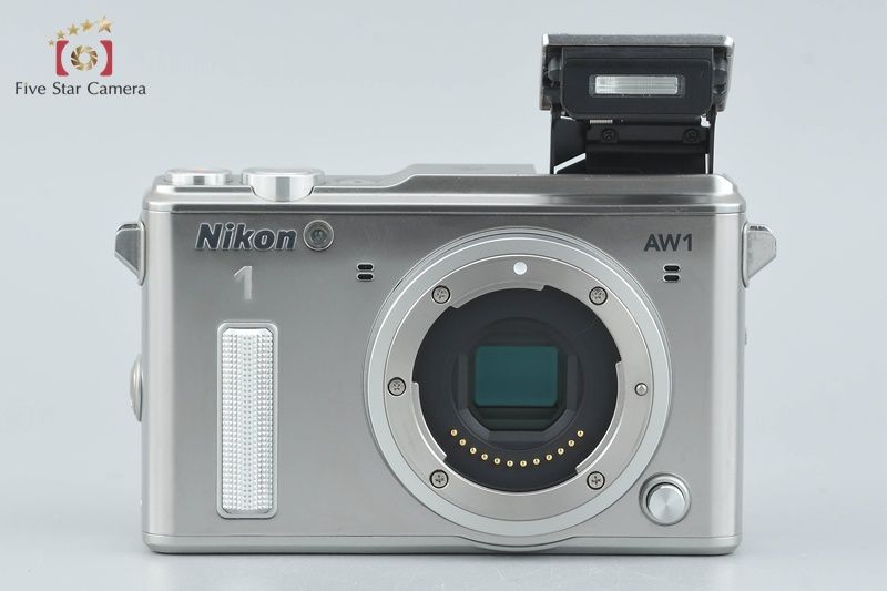 Nikon ニコン 1 AW 防水ズームレンズキット シルバー シャッター回数僅少 ミラーレスカメラ