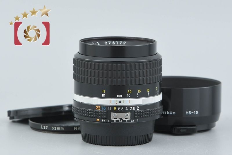 Nikon ニコン Ai S NIKKOR 85 mm f 2 単焦点レンズ
