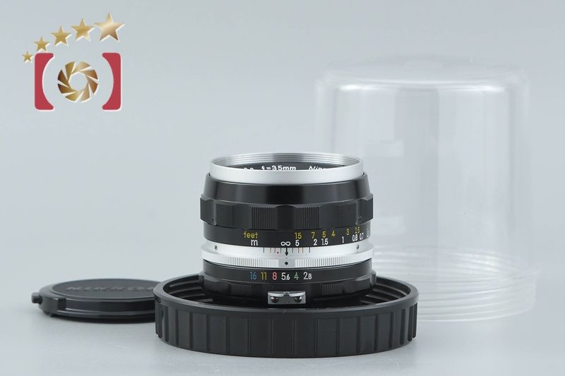 Nikon ニコン 【】Nikon ニコン NIKKOR-S Auto 工場 35mm f/2.8 単焦点
