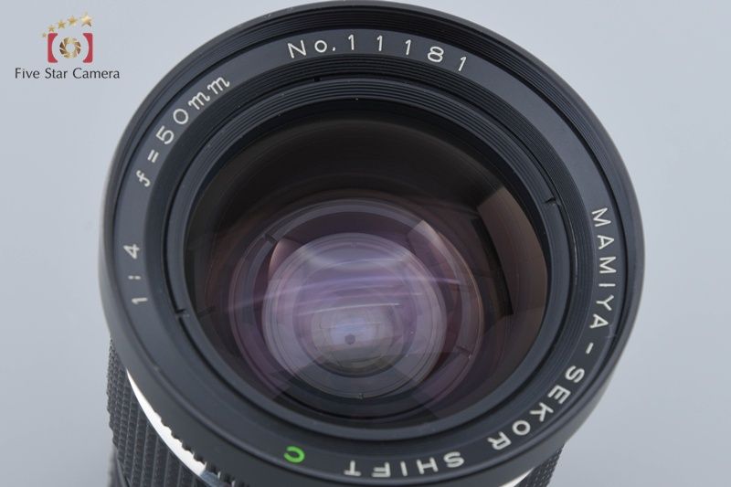 Mamiya マミヤ SEKOR SHIFT C 50 mm f 4 645用 単焦点レンズ