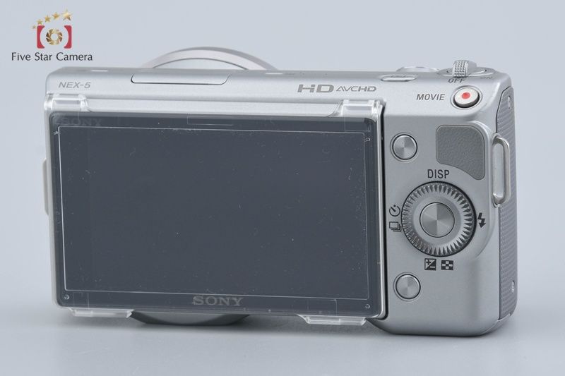 SONY ソニー 【中古】SONY ソニー α NEX-5 シルバー ミラーレス一眼